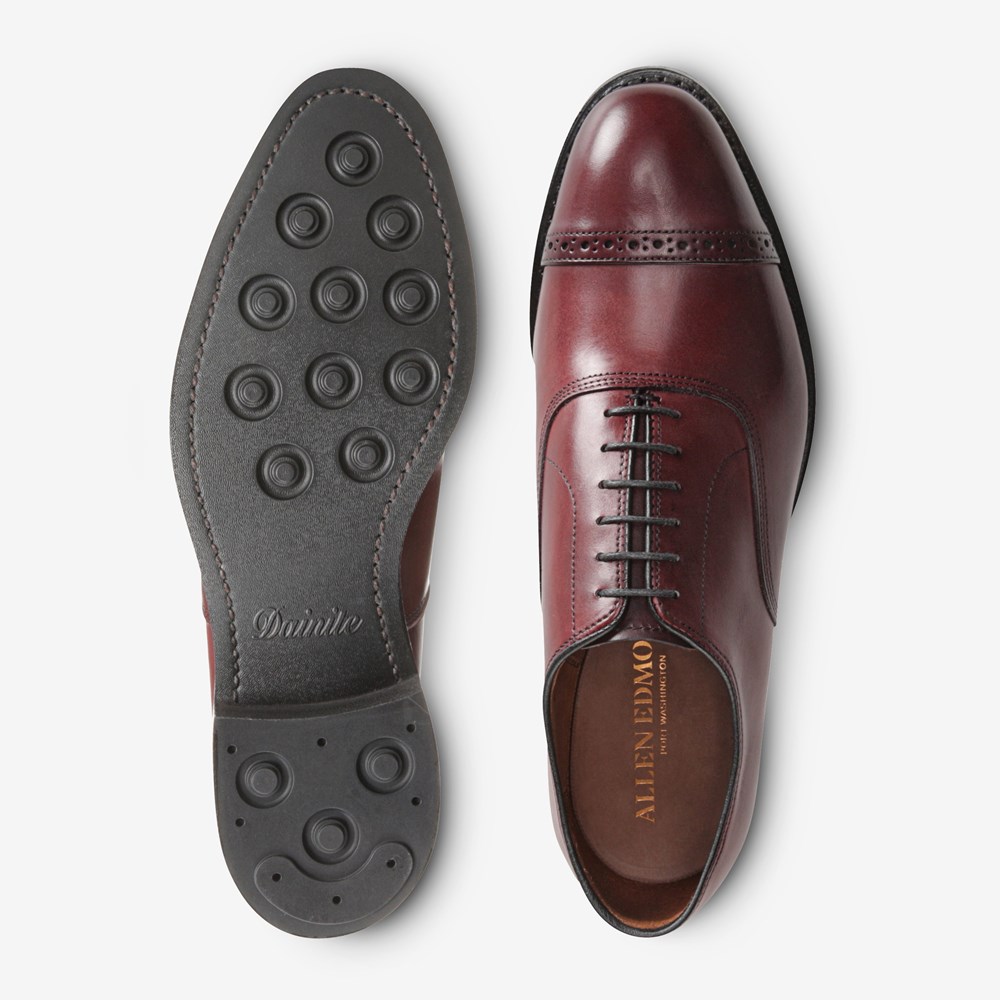 Men's Fifth Avenue Cap-Toe Oxford with Dainite Rubber Sole | ShoeBank