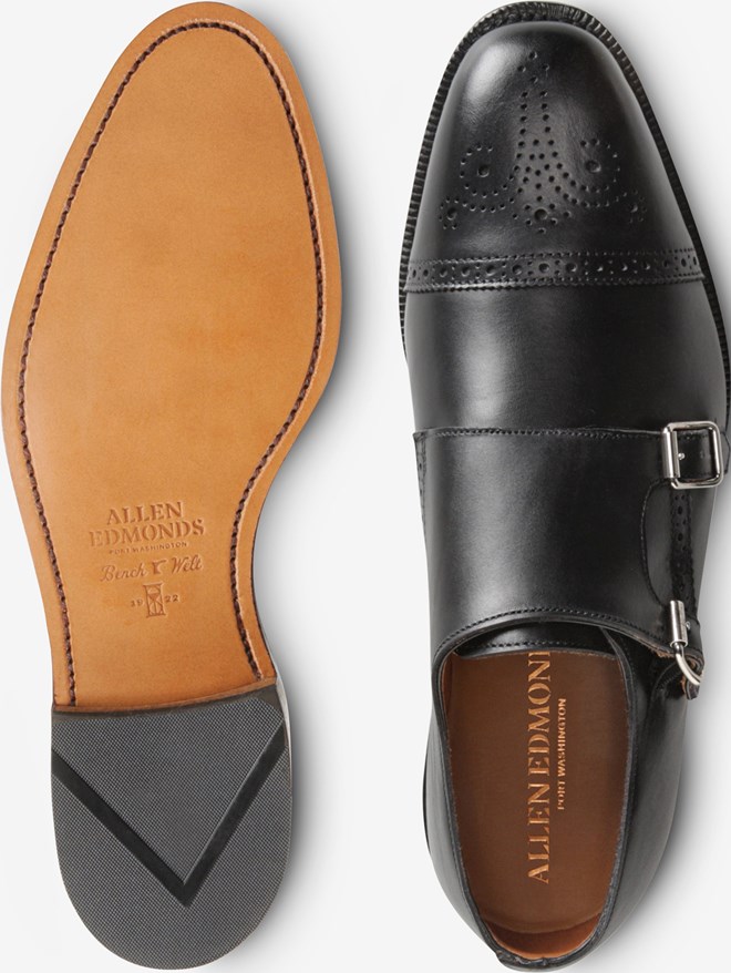 Men's Factory Second St. John's Double Monk Strap Dress